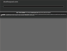 Tablet Screenshot of deathsquad.com